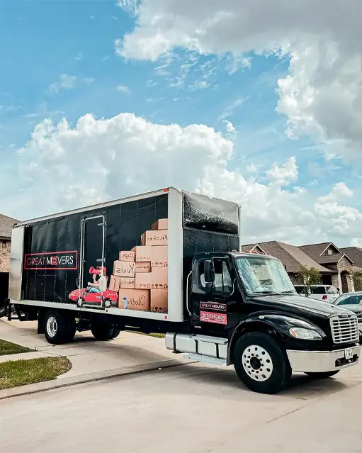 Great Movers crew loading a truck in Houston