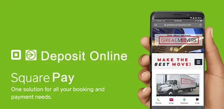 Deposit Online — Great Movers